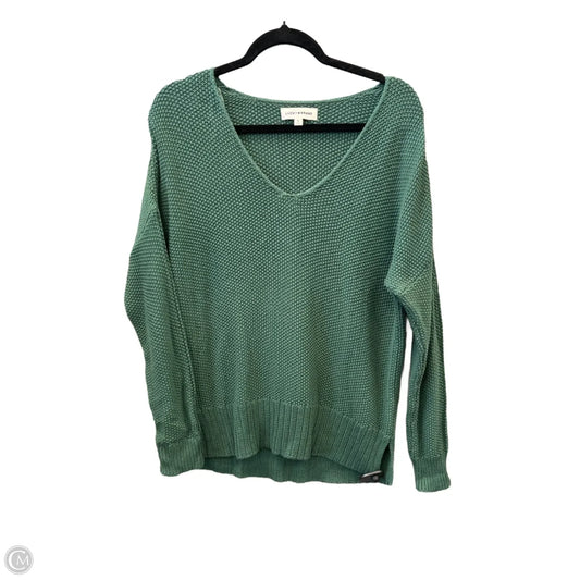 Sweater By Lucky Brand In Green, Size: S