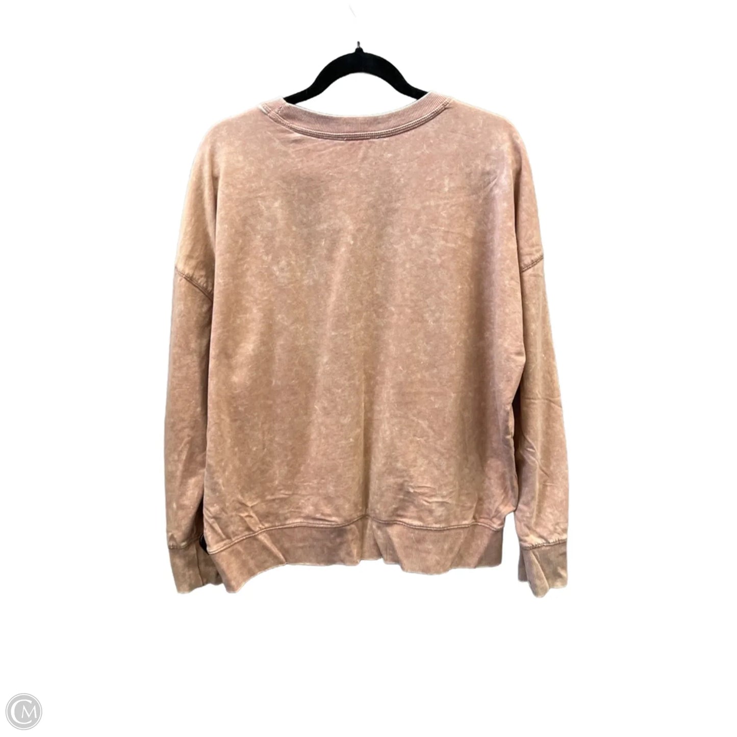 Top Long Sleeve By Maurices In Pink, Size: L