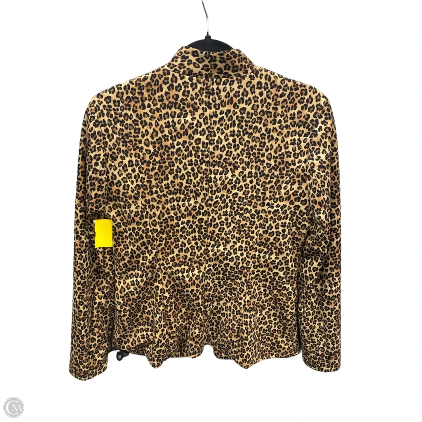 Blazer By Dana Buchman In Animal Print, Size: S
