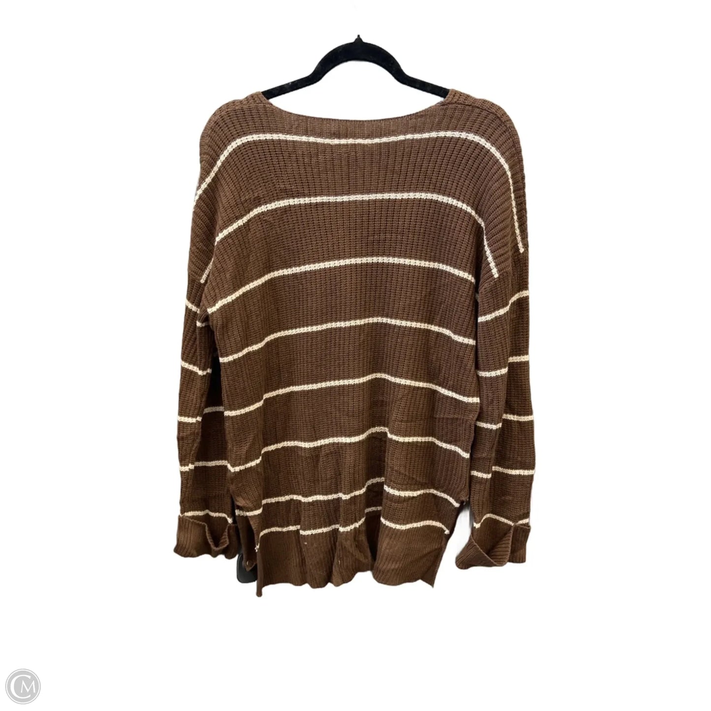 Sweater By Promesa In Striped Pattern, Size: S