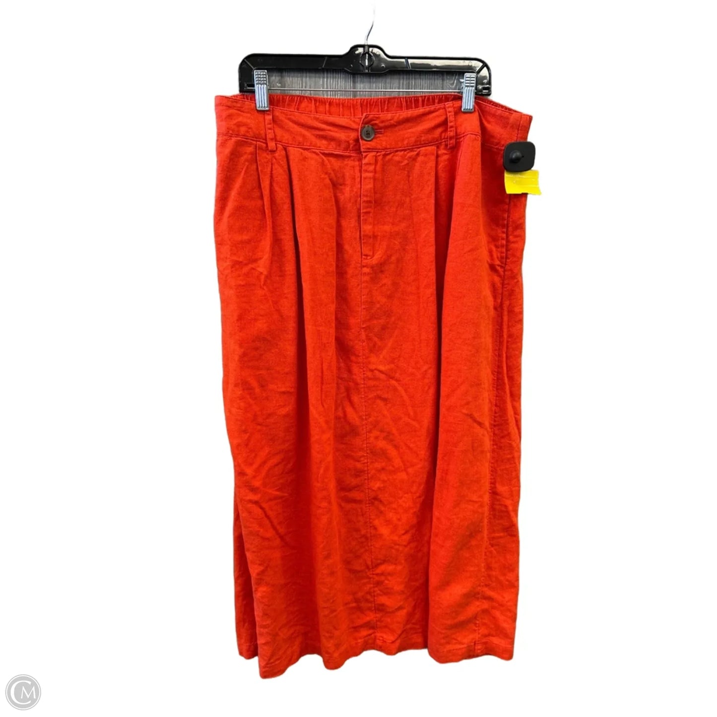 Skirt Maxi By A New Day In Orange, Size: 14