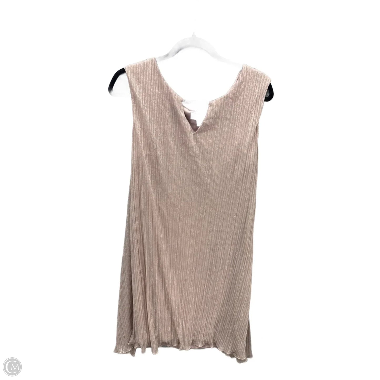 Dress Party Midi By Connected Apparel In Pink, Size: Xl