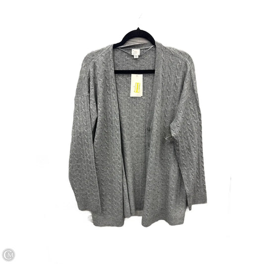 Cardigan By A New Day In Grey, Size: Xxl