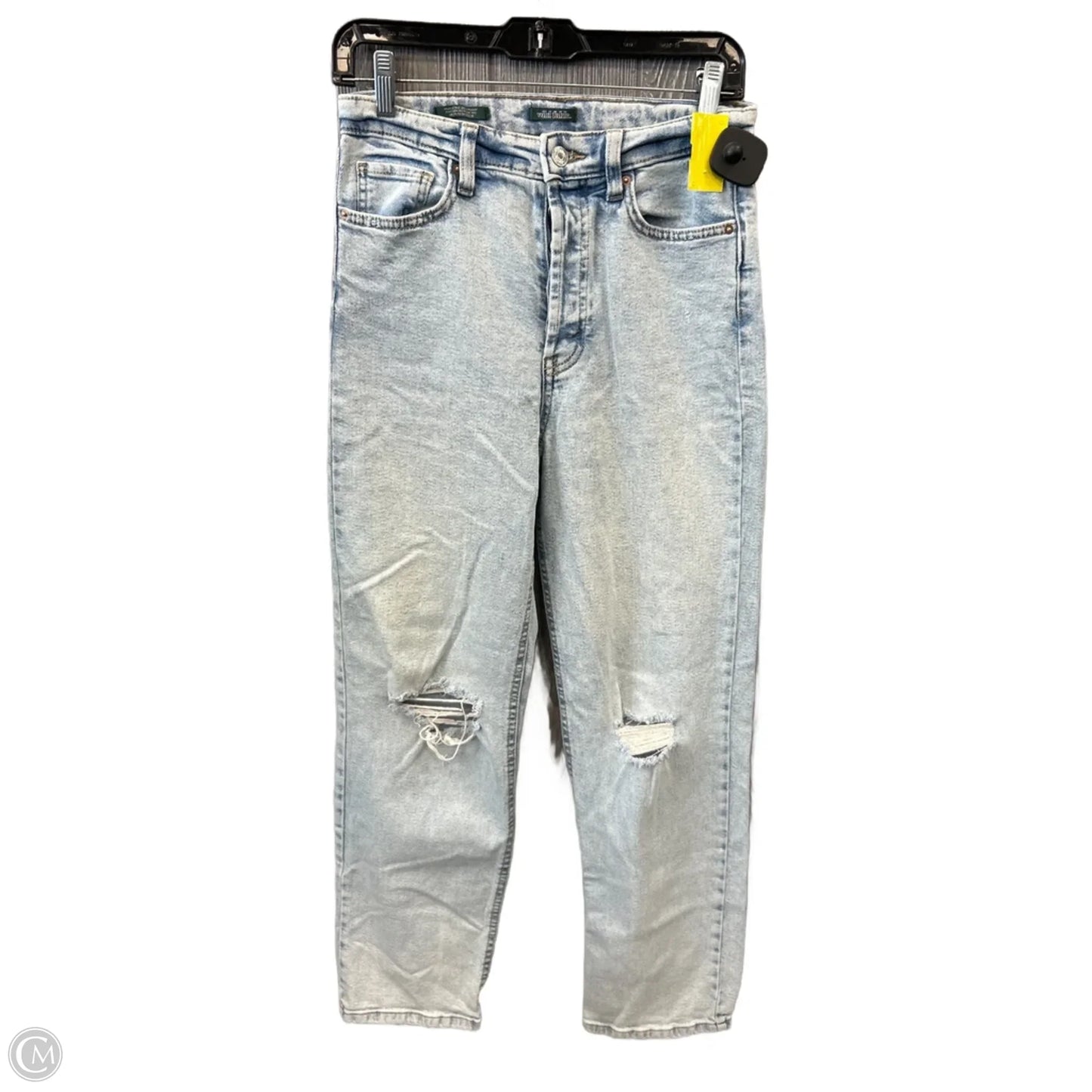 Jeans Straight By Wild Fable In Blue Denim, Size: 4