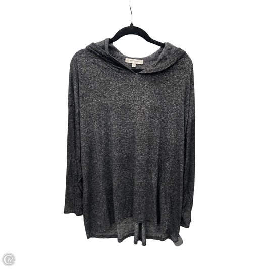 Top Long Sleeve By Clothes Mentor In Grey, Size: 2x