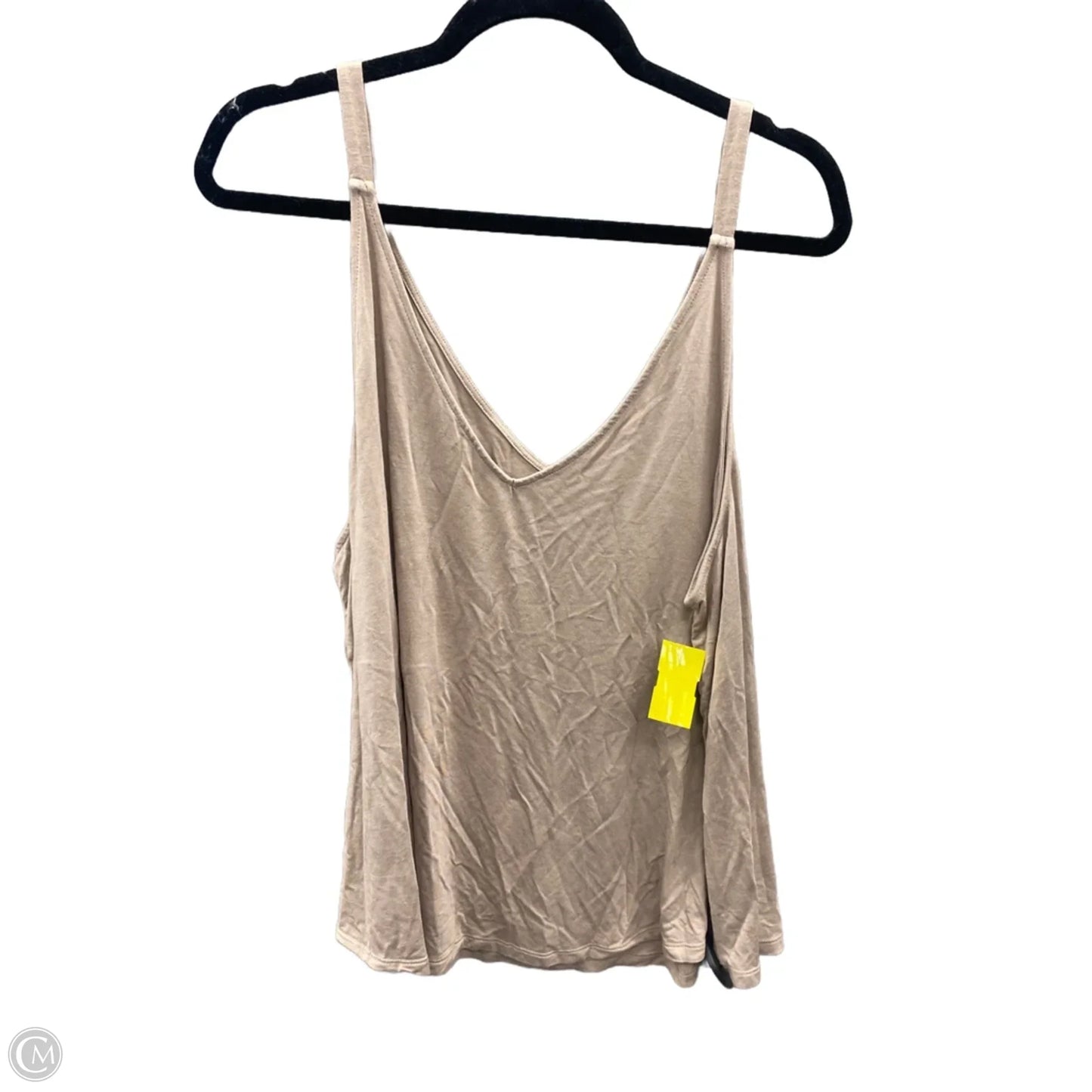 Tank Top By Gentle Fawn In Taupe, Size: 2x