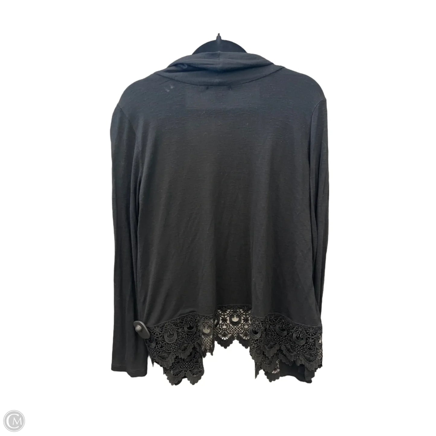 Cardigan By A Byer In Black, Size: Xl