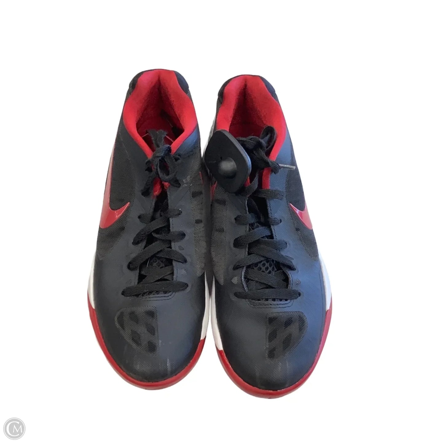 Shoes Athletic By Nike In Black & Red, Size: 9