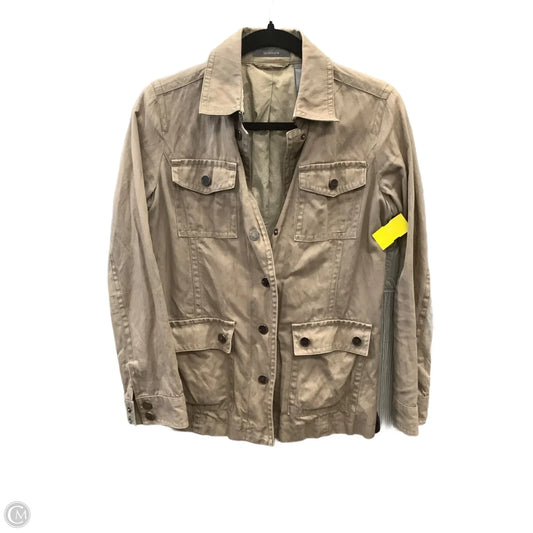 Jacket Utility By Liz Claiborne In Tan, Size: S