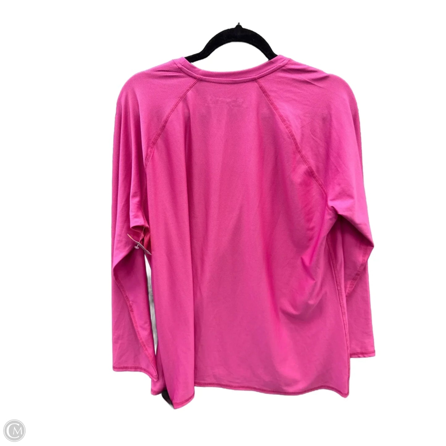 Athletic Top Long Sleeve Crewneck By Gerry In Pink, Size: Xl