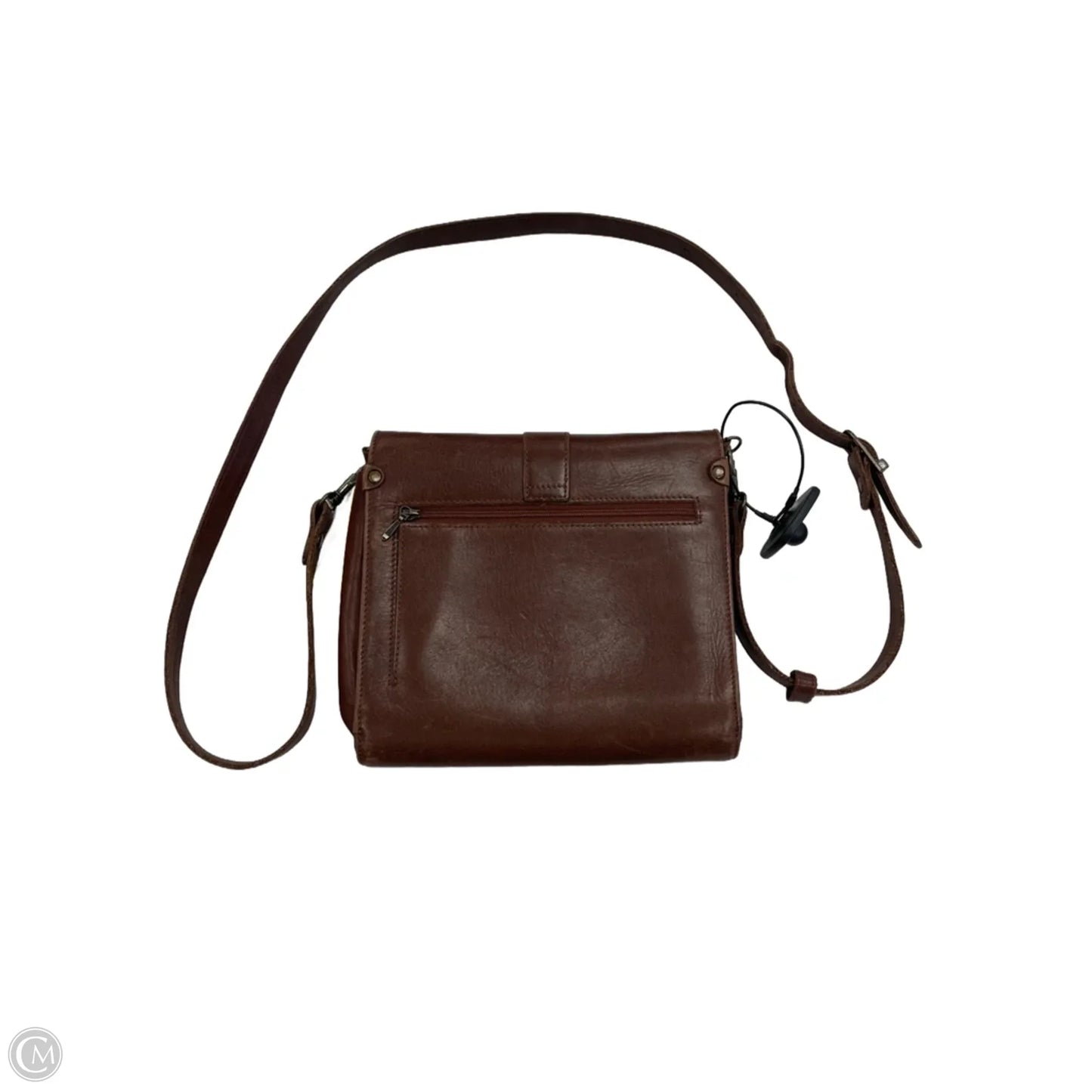 Crossbody Leather By Eddie Bauer, Size: Medium