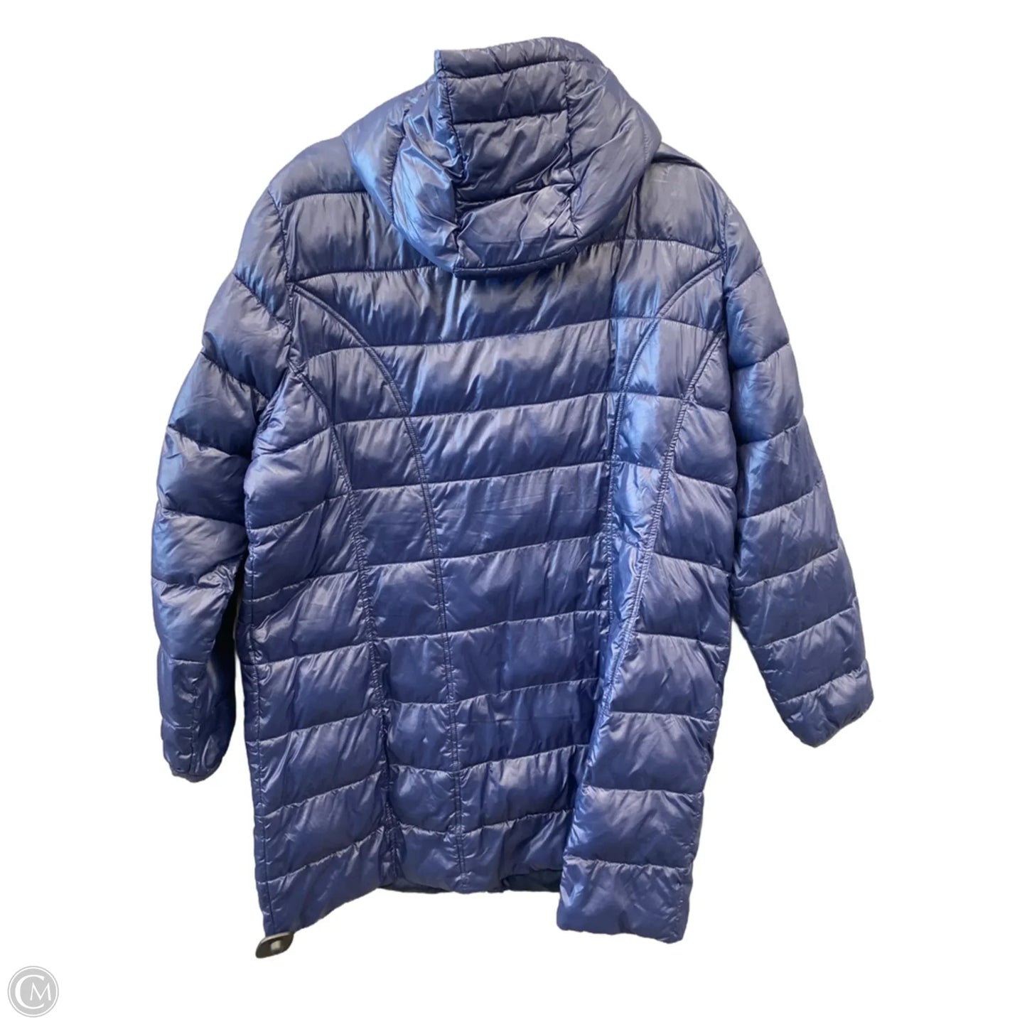 Coat Puffer & Quilted By Aventura In Navy, Size: Xxl
