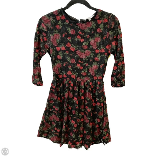 Dress Casual Midi By Clothes Mentor In Floral Print, Size: S