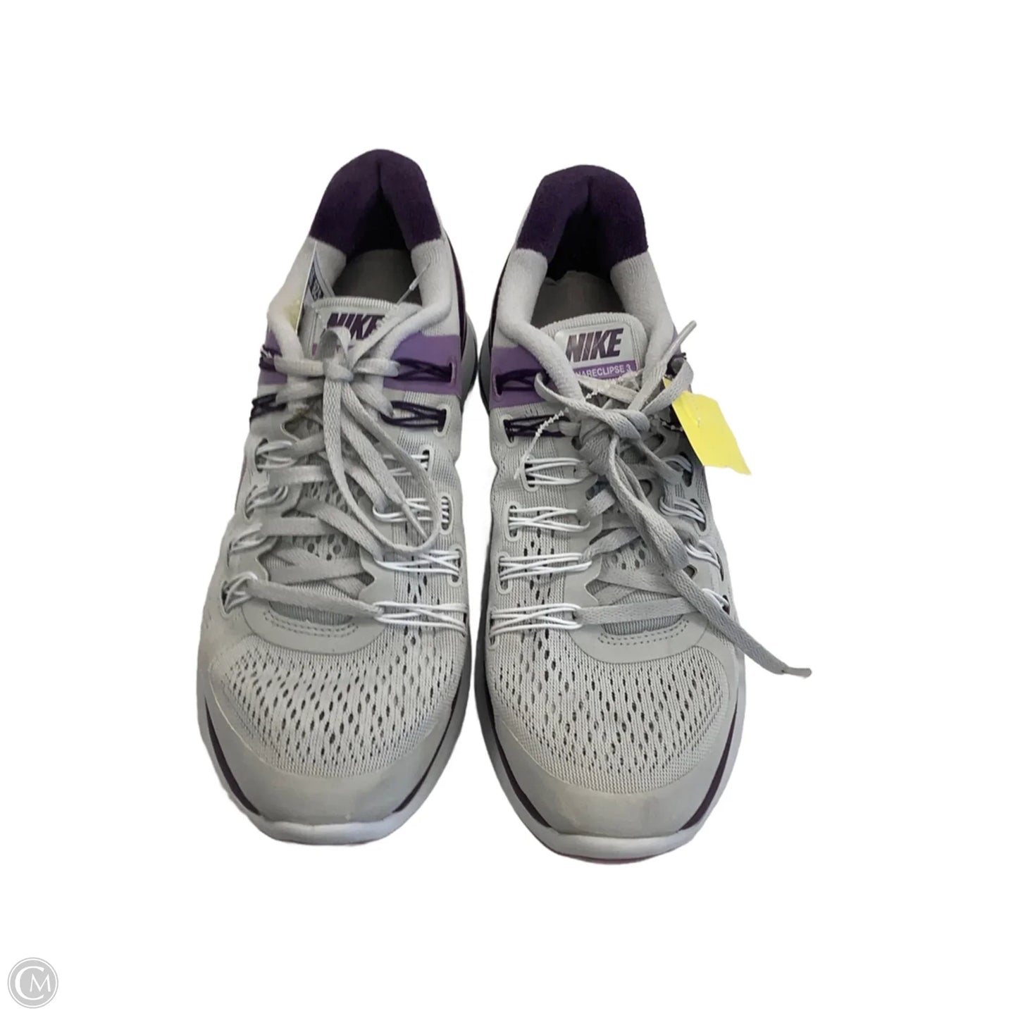 Shoes Athletic By Nike In Grey & Purple, Size: 8.5