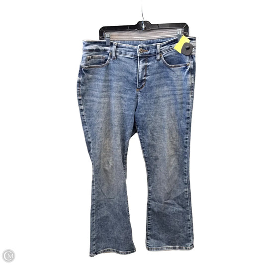 Jeans Boot Cut By St Johns Bay In Blue Denim, Size: 12p