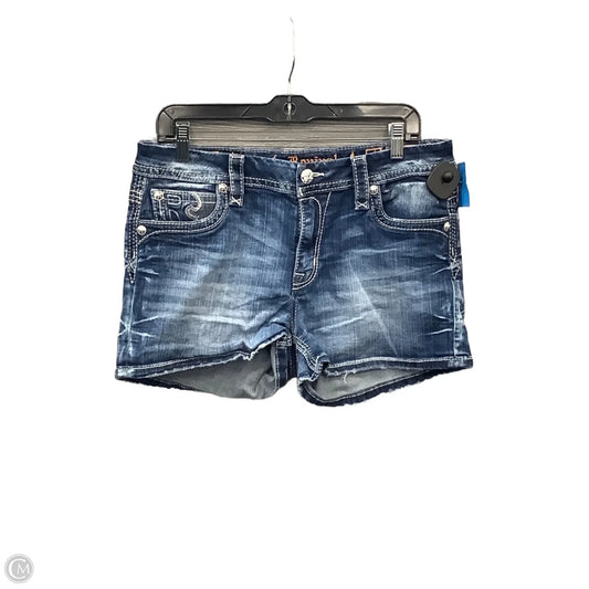 Shorts By Rock Revival In Blue Denim, Size: 10