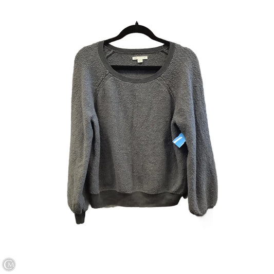 Top Long Sleeve By American Eagle In Grey, Size: L