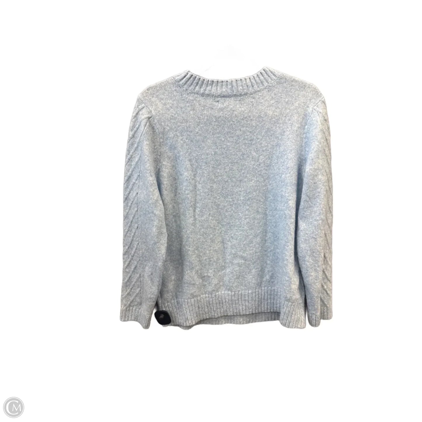 Sweater By Croft And Barrow In Blue, Size: L