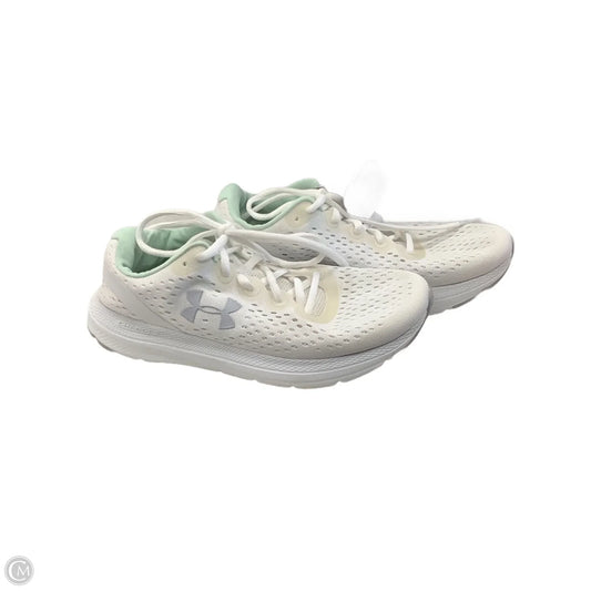 Shoes Athletic By Under Armour In White, Size: 6.5