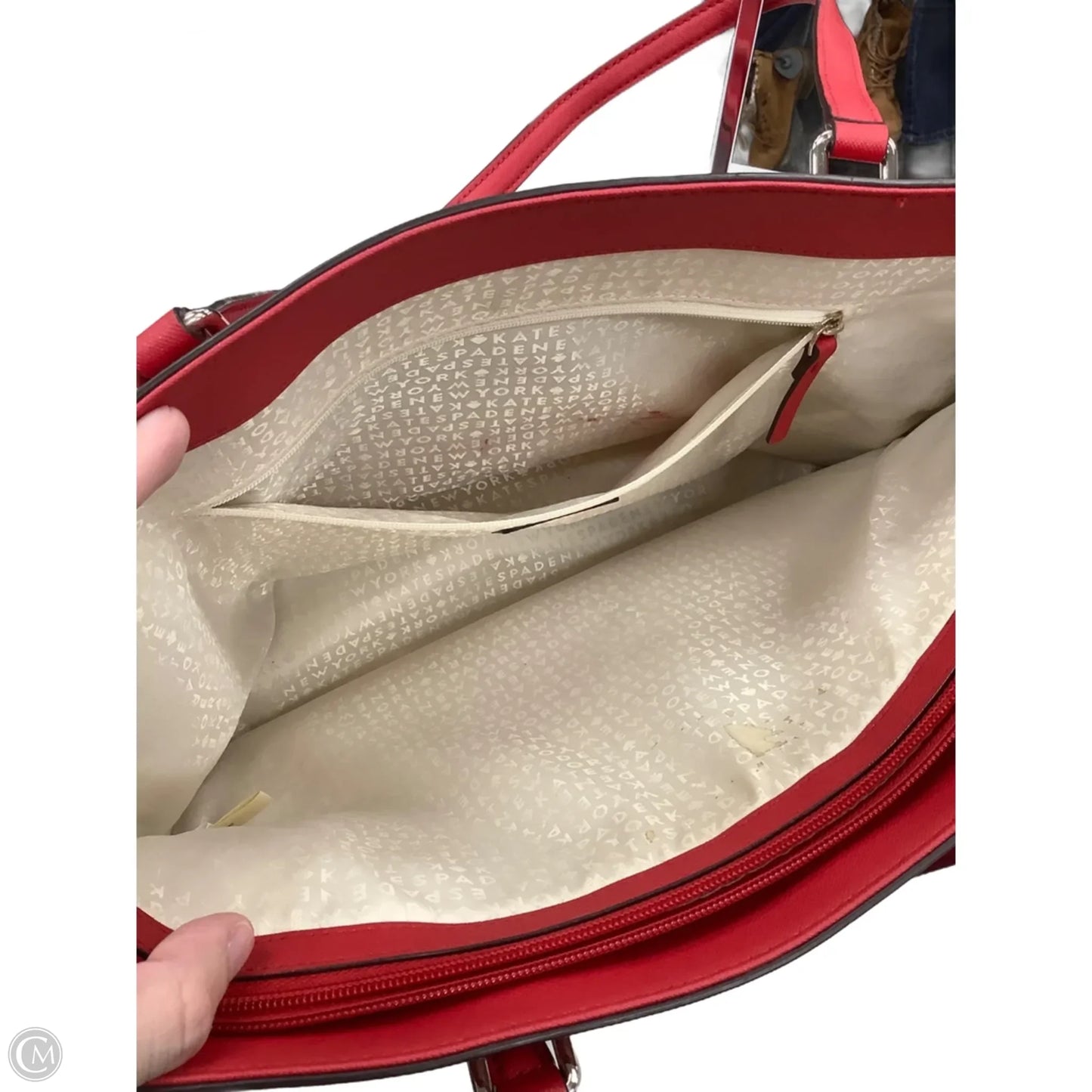 Tote Designer By Kate Spade, Size: Large