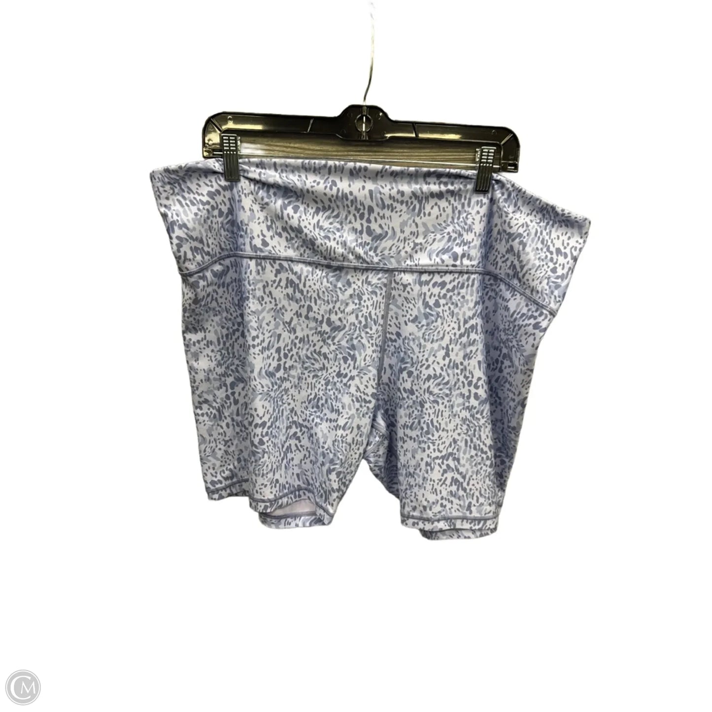 Athletic Shorts By Athleta In Blue, Size: 3x