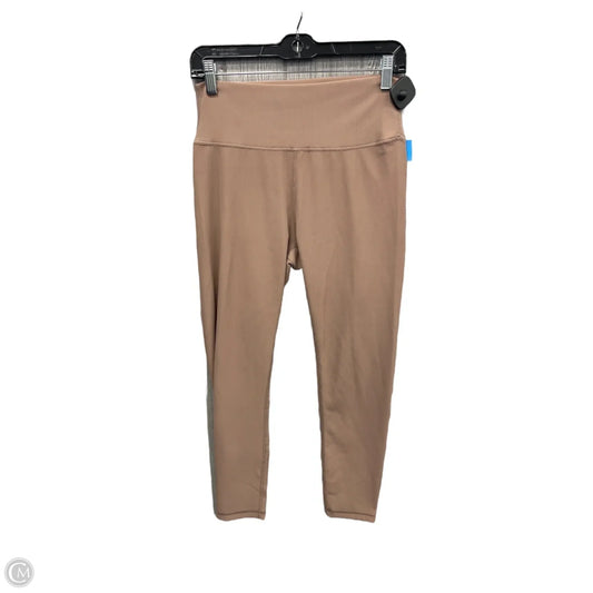 Athletic Bra By Wilo In Brown, Size: L