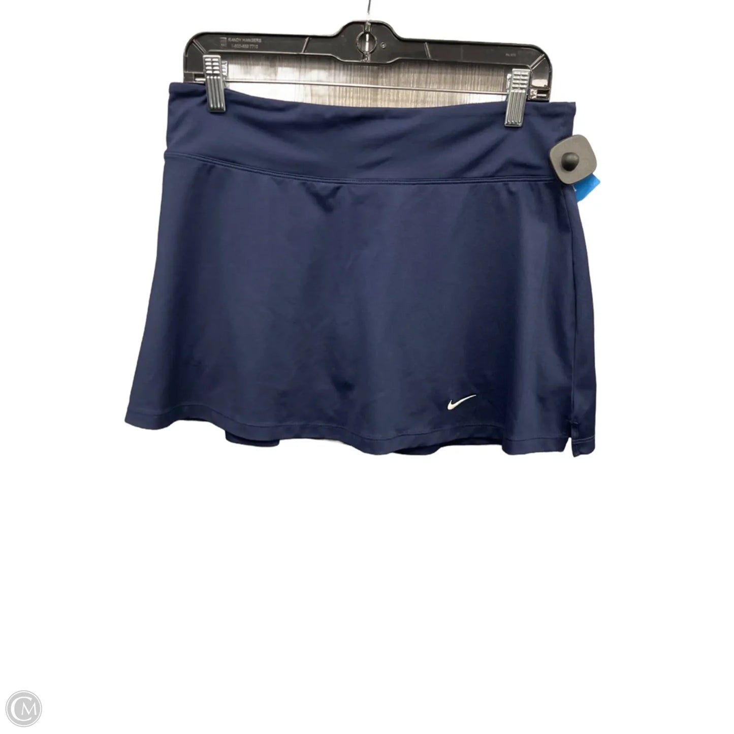 Athletic Skort By Nike Apparel In Blue, Size: L