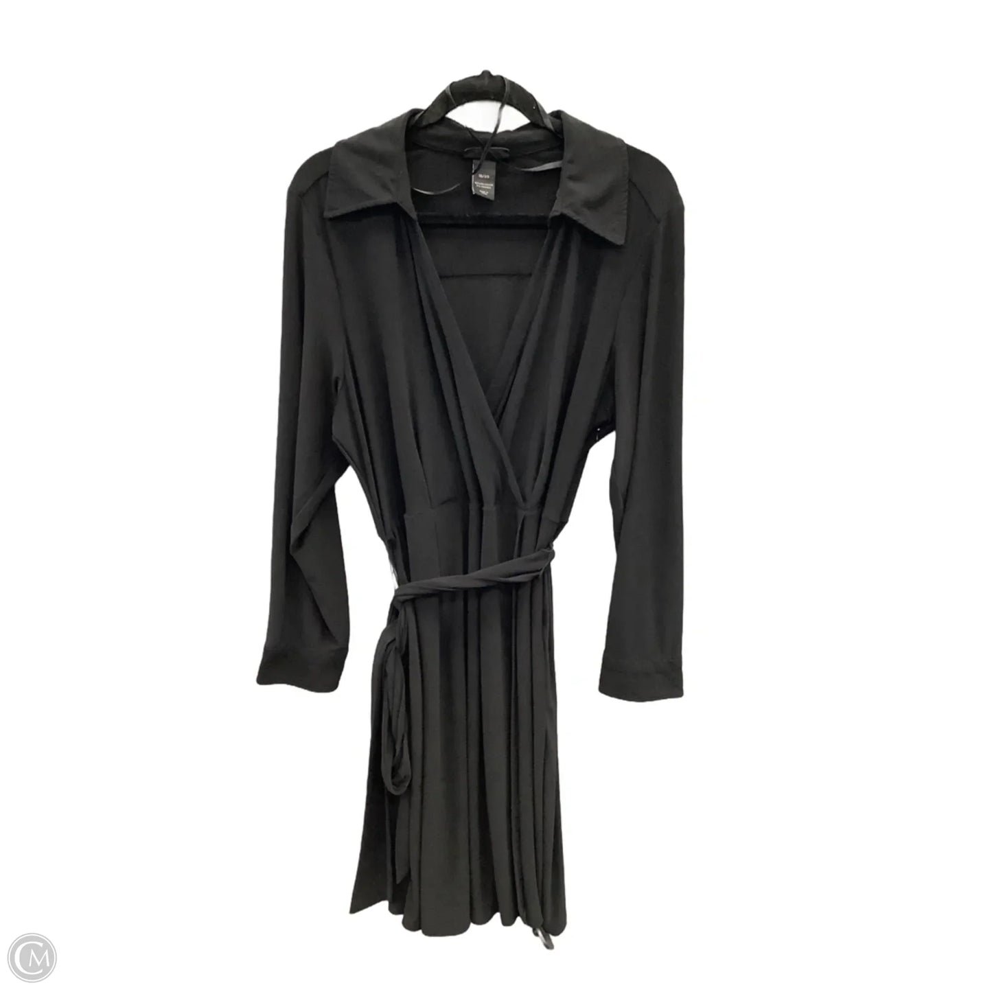 Dress Casual Midi By Lane Bryant In Black, Size: 1x