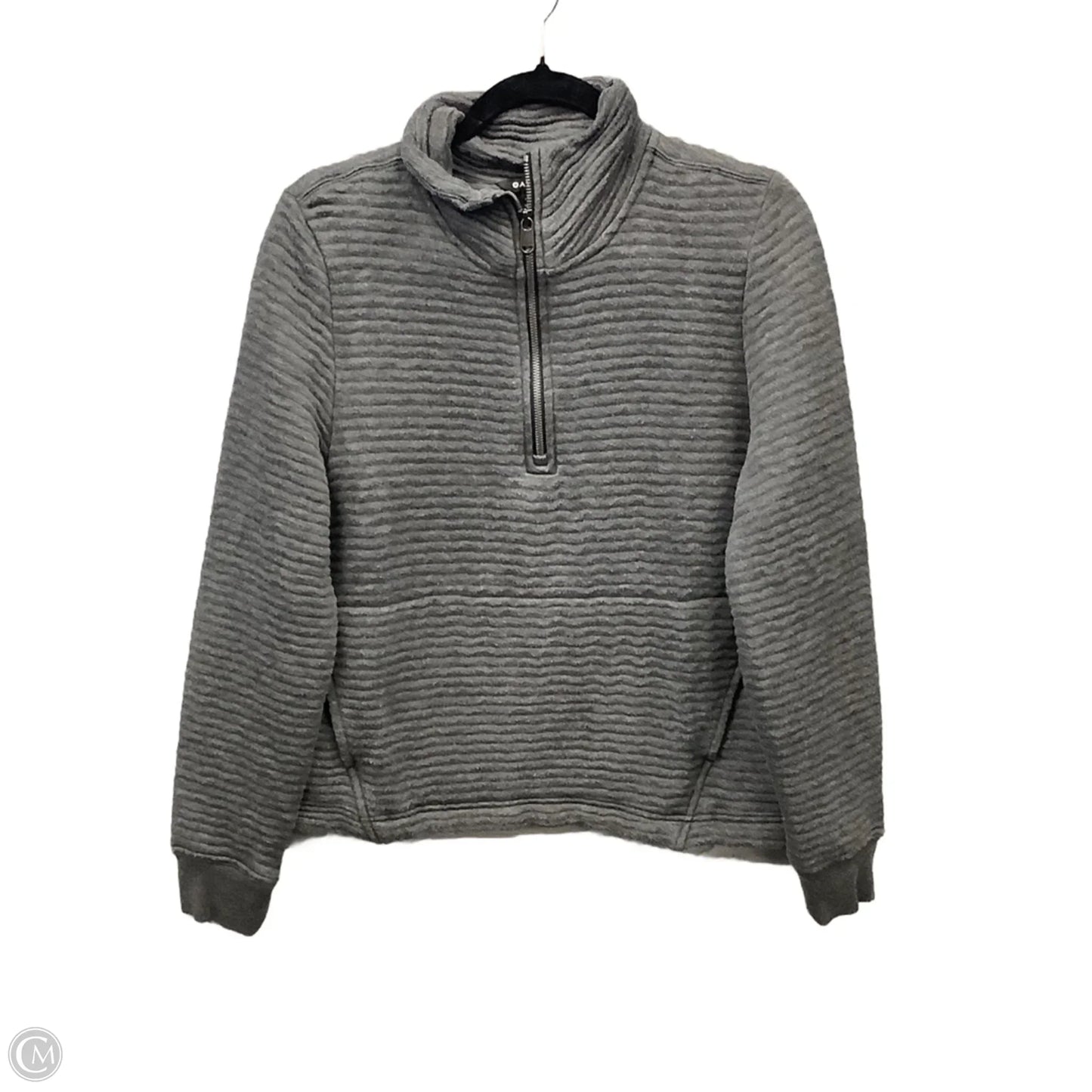 Athletic Sweatshirt Collar By Athleta In Grey, Size: M