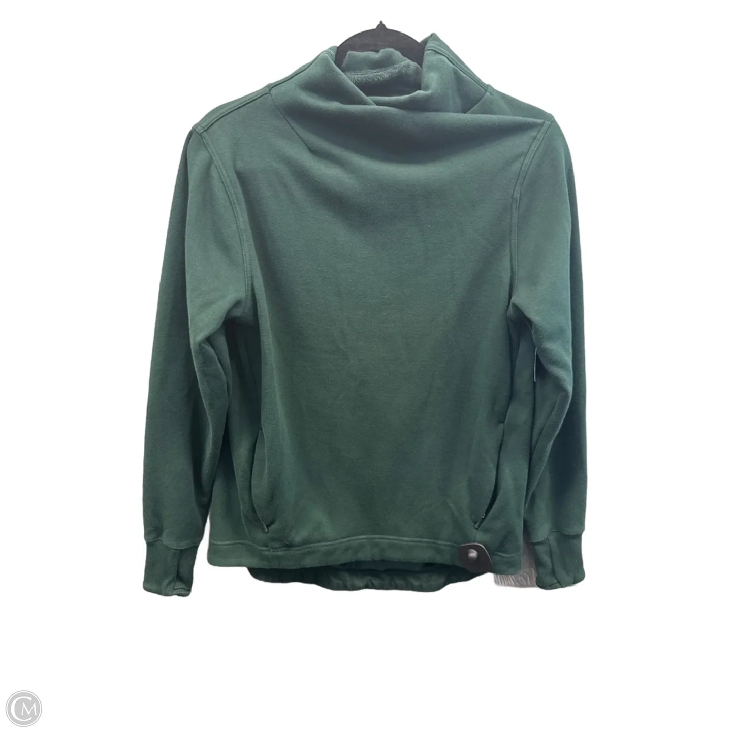 Athletic Sweatshirt Collar By Athleta In Green, Size: Xs