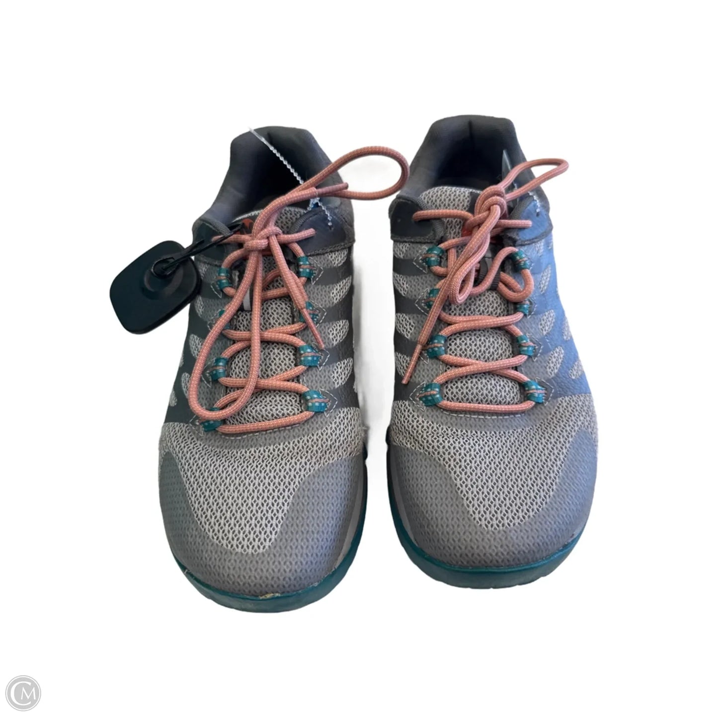 Shoes Athletic By Merrell In Grey & Pink, Size: 8.5