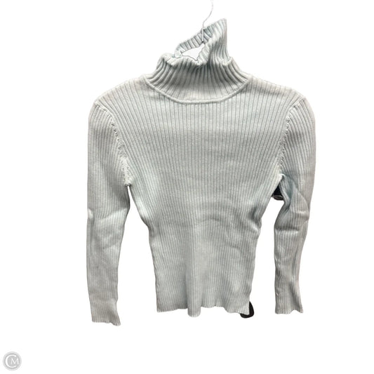 Top Long Sleeve By Chadwicks In Blue, Size: L