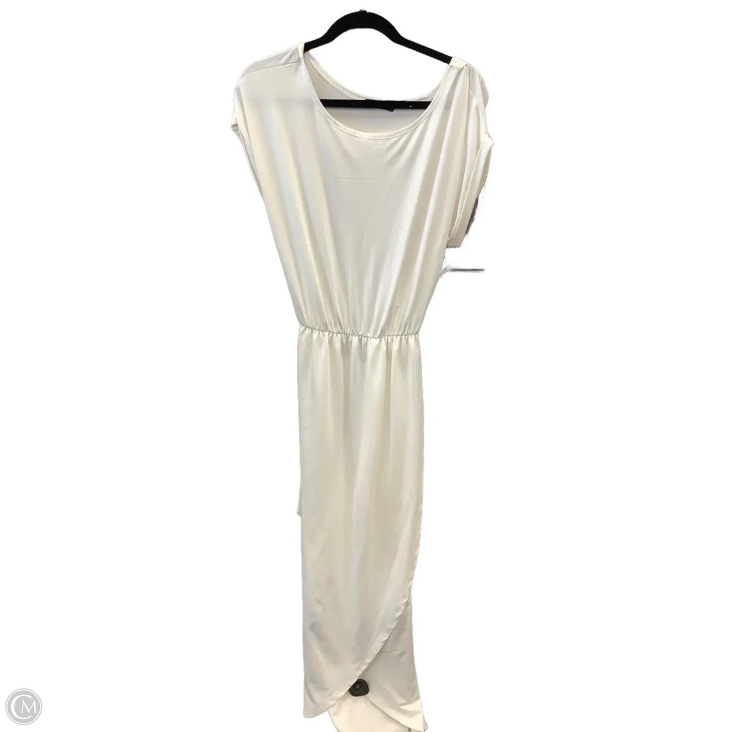 Dress Party Midi By Clothes Mentor In White, Size: L