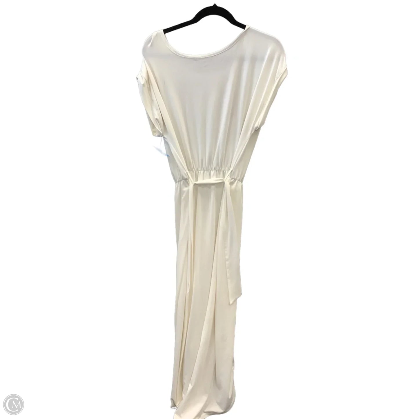 Dress Party Midi By Clothes Mentor In White, Size: L