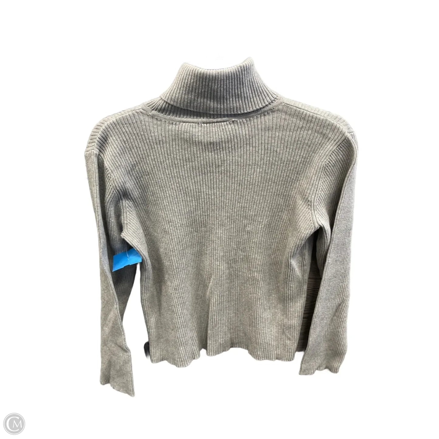 Top Long Sleeve By Villager By Liz Claiborne In Grey, Size: M