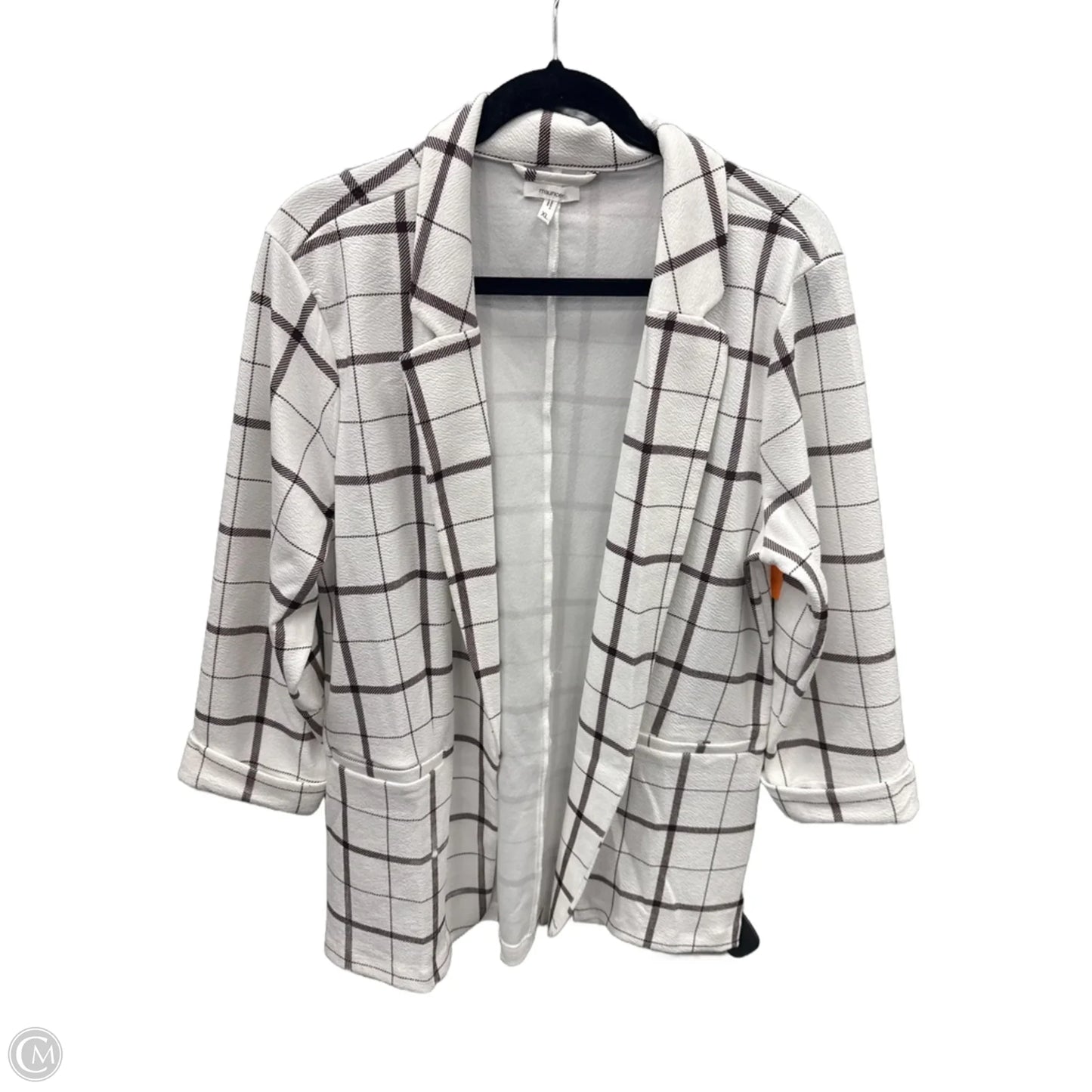 Blazer By Maurices In Plaid Pattern, Size: Xl