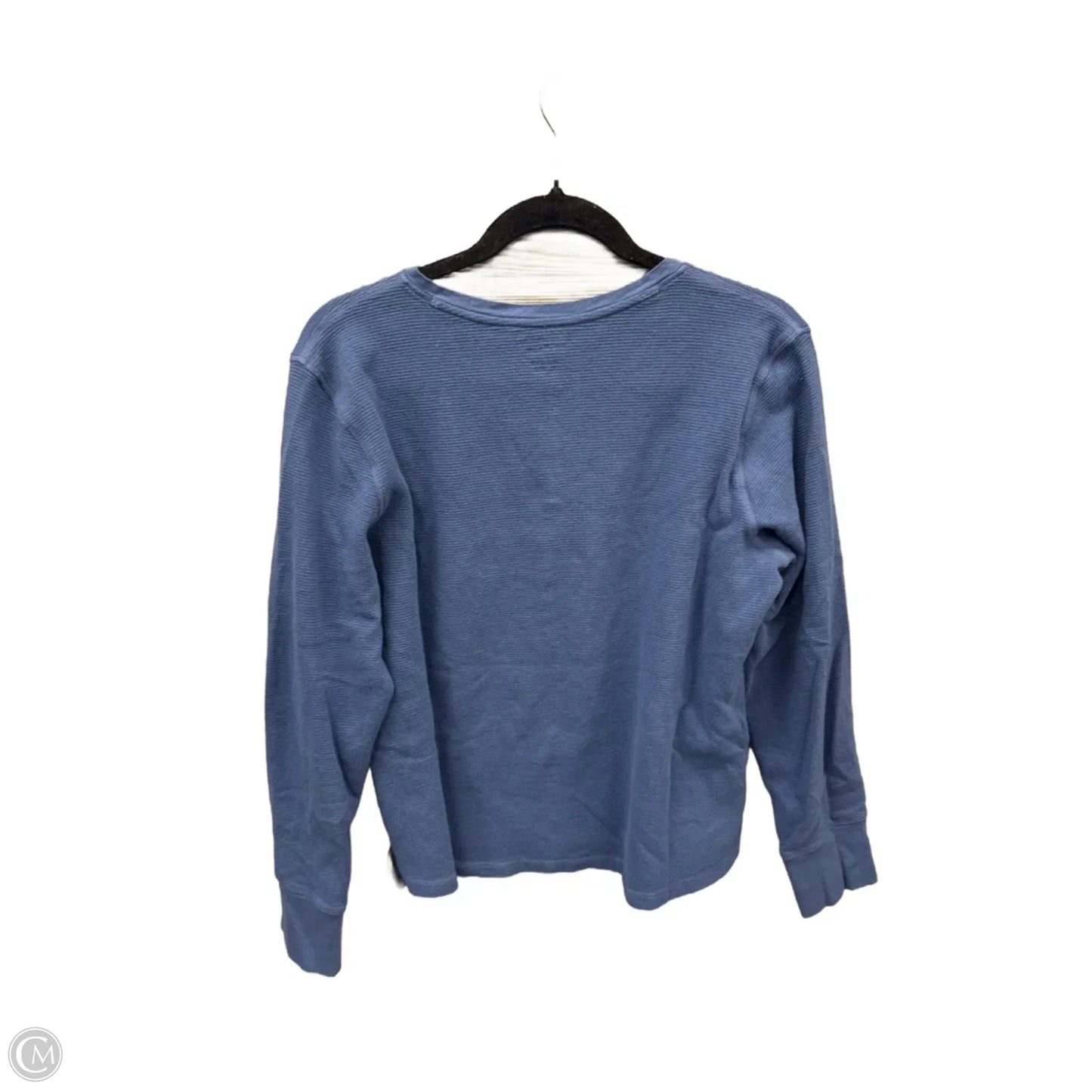 Top Long Sleeve By L.l. Bean In Blue, Size: Xl