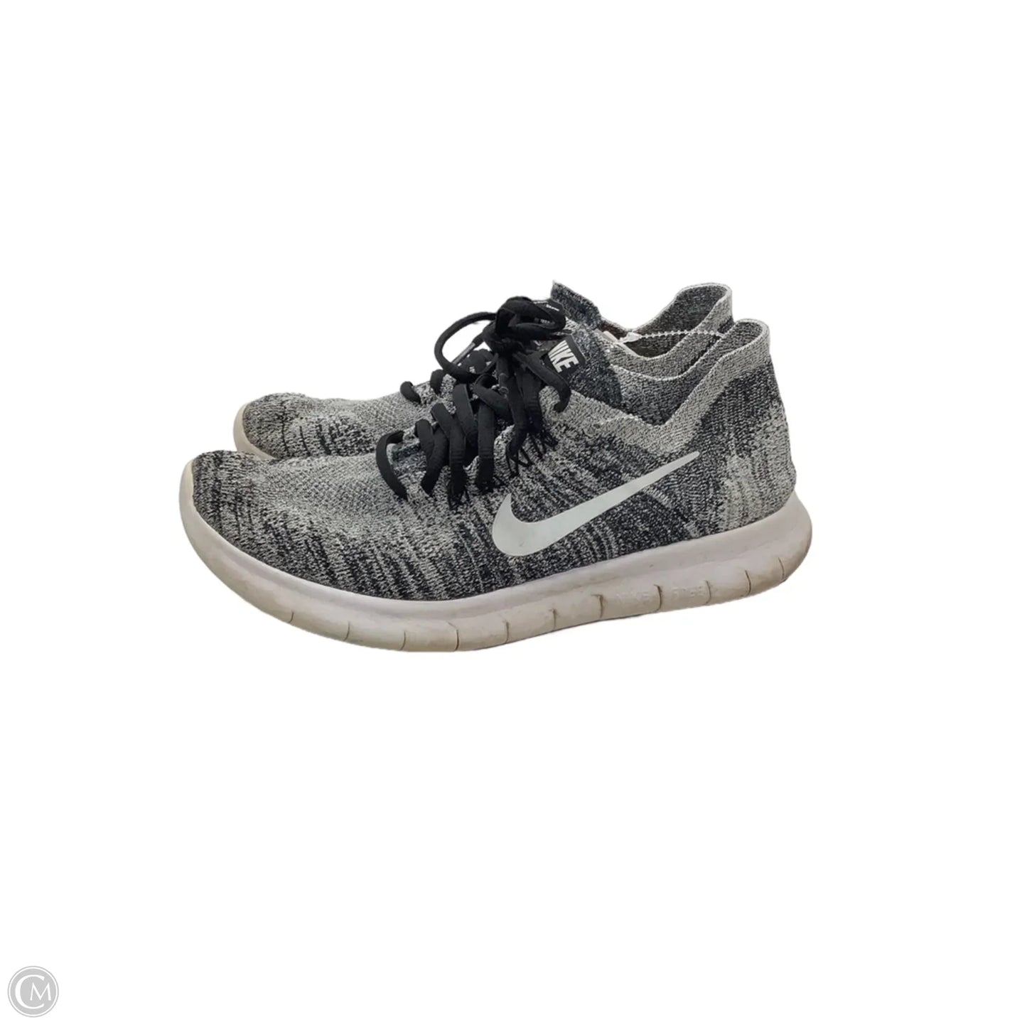 Shoes Athletic By Nike In Black & White, Size: 8
