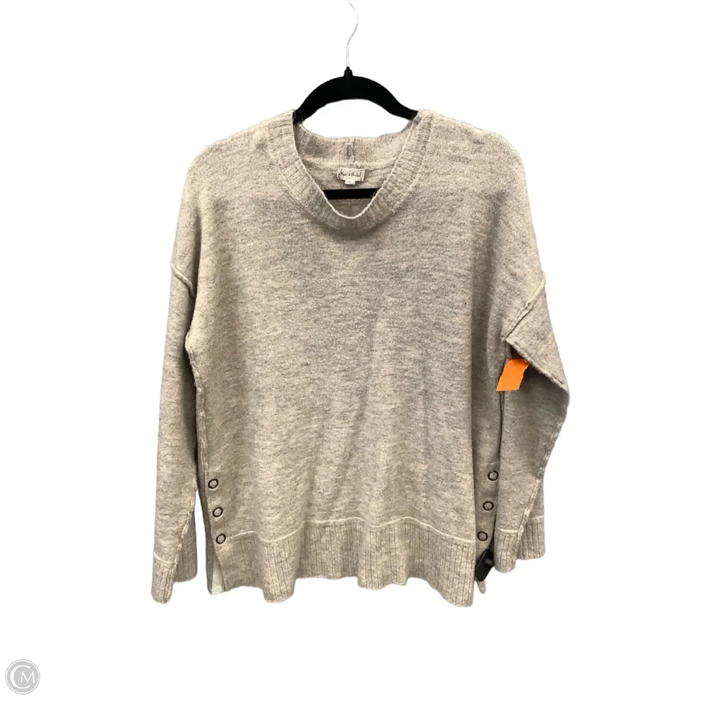 Sweater By Hem & Thread In Tan, Size: L