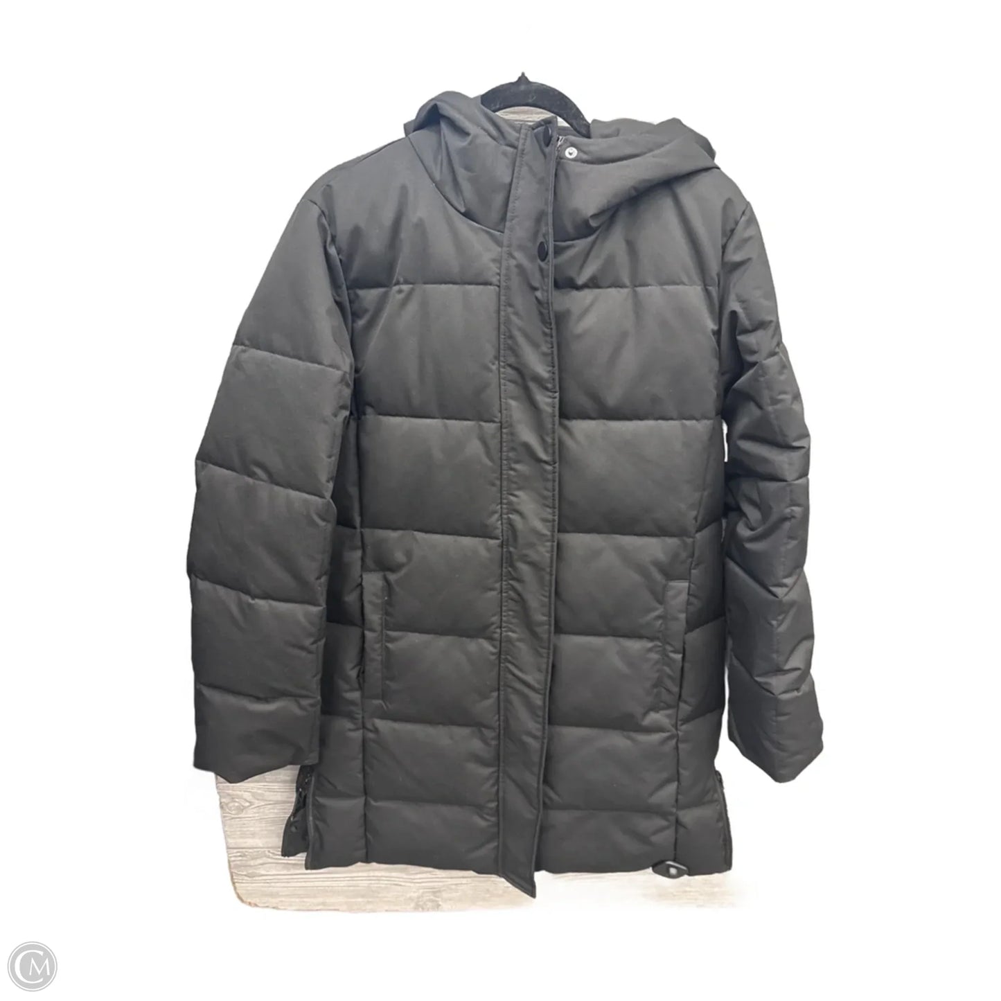 Coat Puffer & Quilted By Clothes Mentor In Black, Size: M