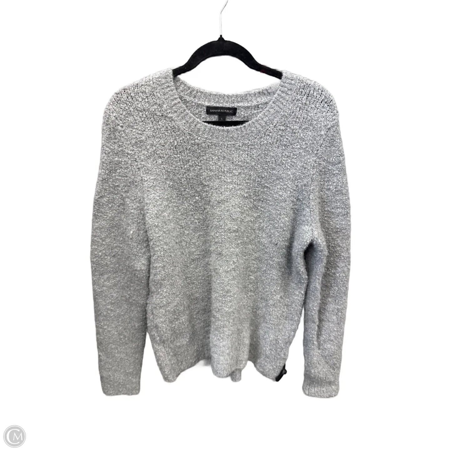 Sweater By Banana Republic In Grey, Size: L