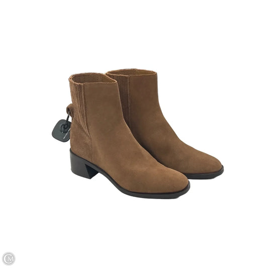 Boots Ankle Flats By Dolce Vita In Brown, Size: 7.5