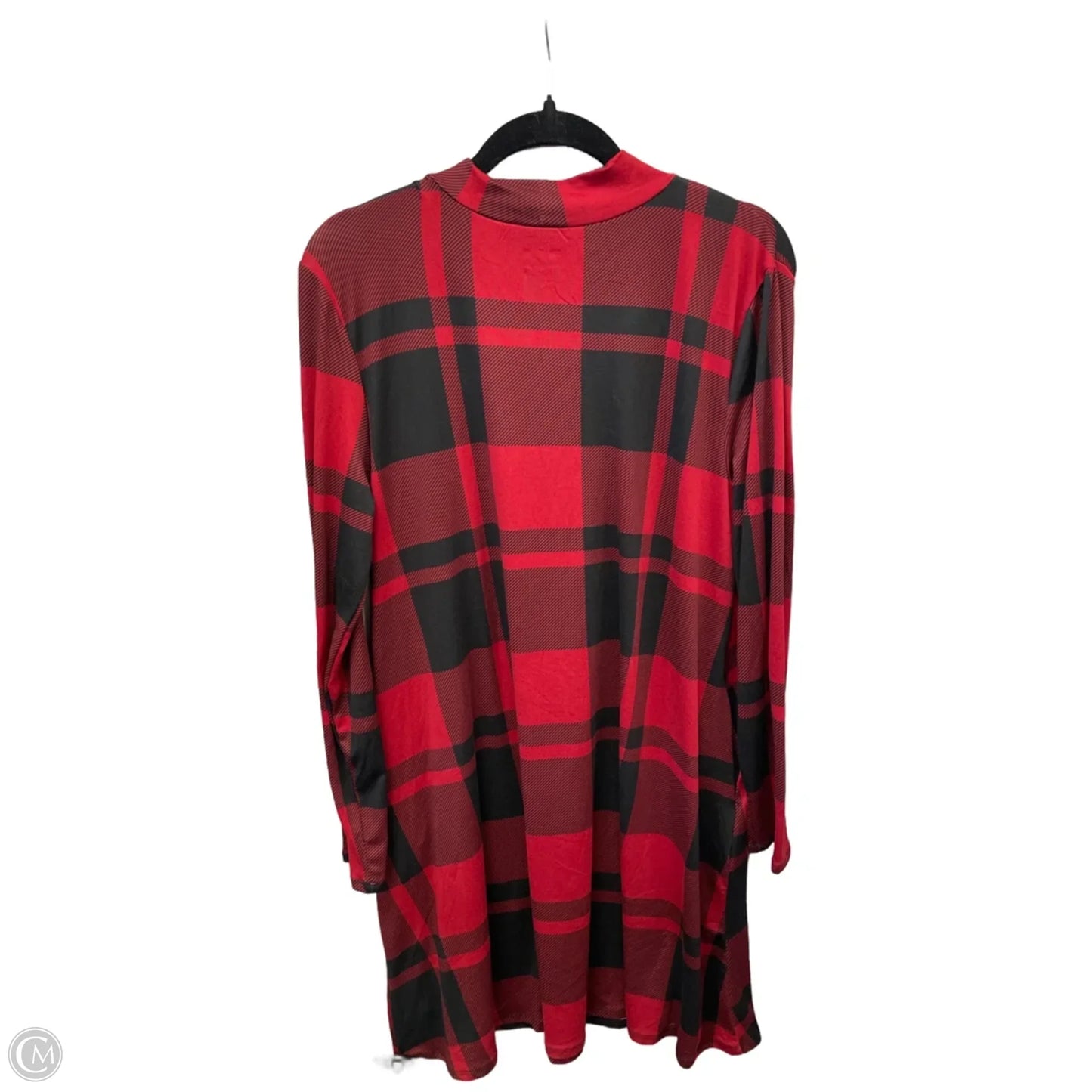 Dress Casual Midi By Maurices In Plaid Pattern, Size: L