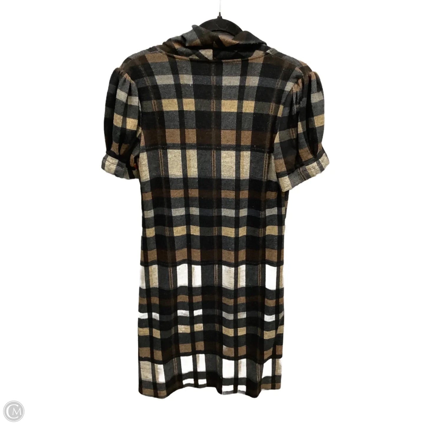 Dress Casual Midi By J H Collectibles In Plaid Pattern, Size: S