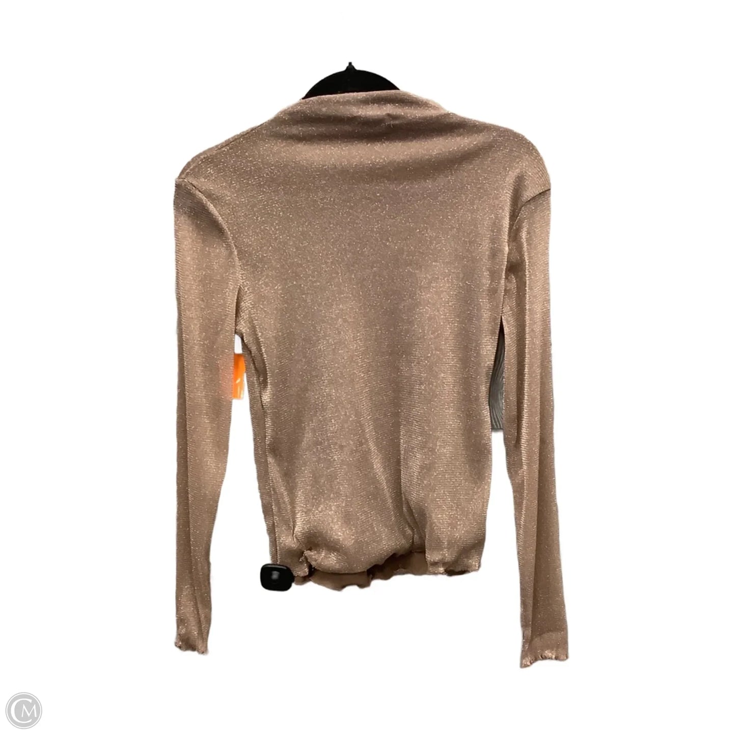 Top Long Sleeve By Maurices In Brown, Size: M