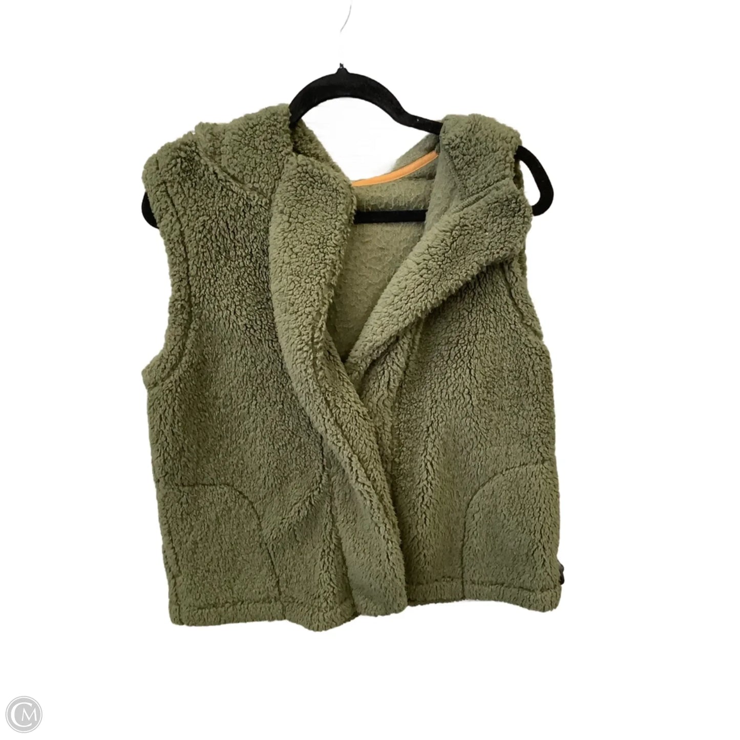 Vest Faux Fur & Sherpa By Koolaburra By Ugg In Green, Size: L