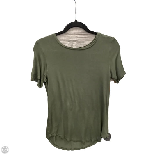 Top Short Sleeve Basic By Old Navy In Green, Size: S