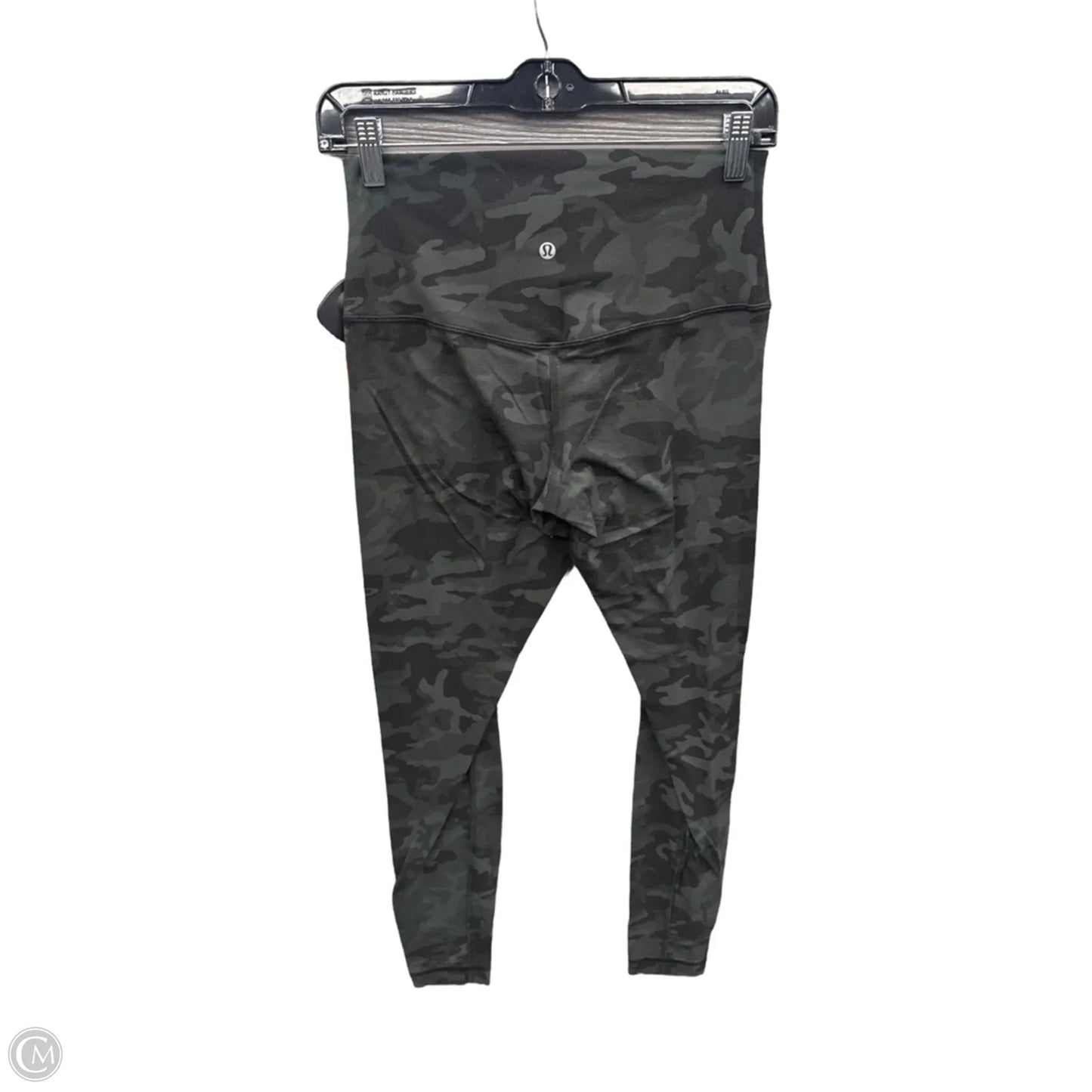 Athletic Leggings By Lululemon In Camouflage Print, Size: 8