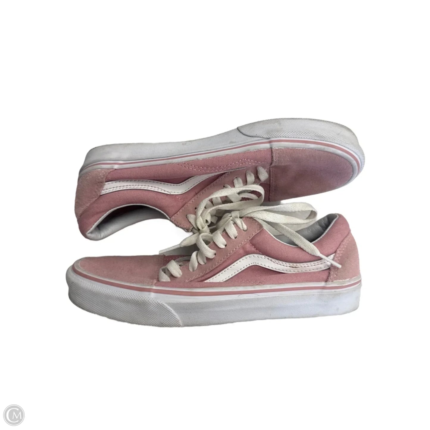 Shoes Sneakers By Vans In Pink, Size: 8