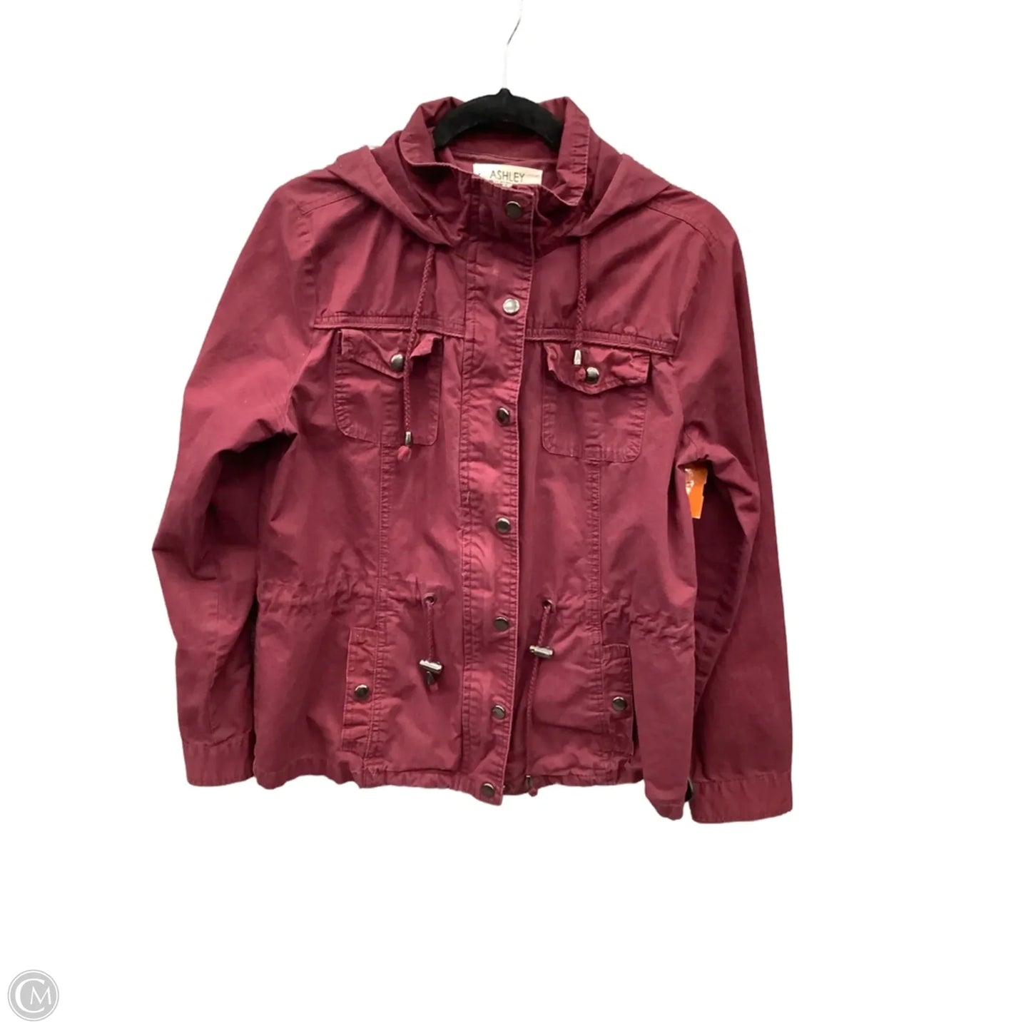Jacket Utility By Ashley In Red, Size: L